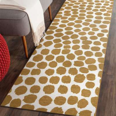 Tapis beige Puff Dotty