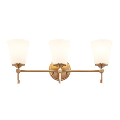 Fusion - Tulsi Bath/Vanity - 3-Light - Brushed Brass