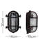 Matte Black 20cm H Water Glass Outdoor Sconce-58688679