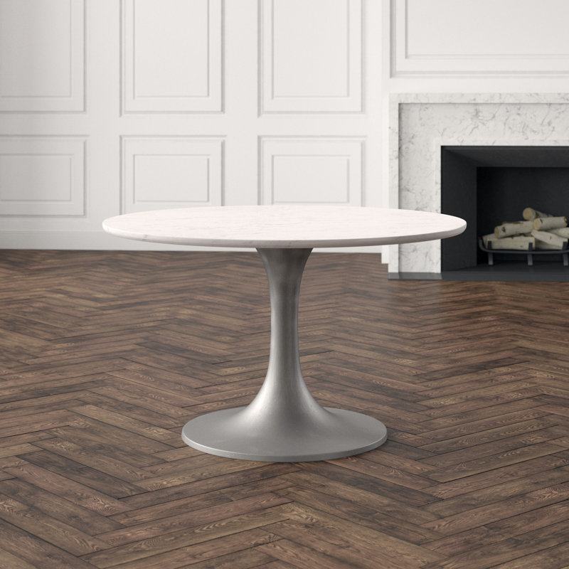 Round Marble Dining Table