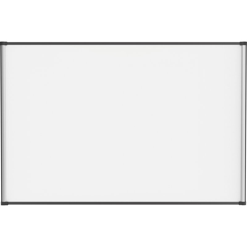 Lorell Yes Steel Wall Metal Whiteboard, 48" x 72"