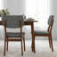 Chaise d'appoint rembourrée en bois massif Avra-954845863