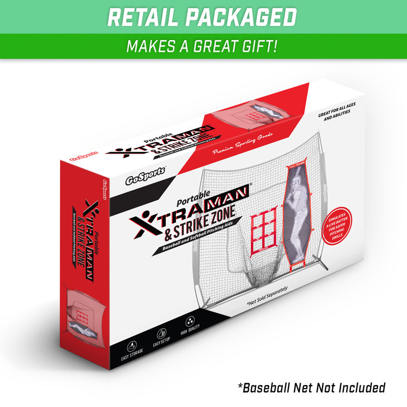 GoSports Baseball & Softball Pitching Kit - Practice Accuracy Training(NET NOT INCLUDED)