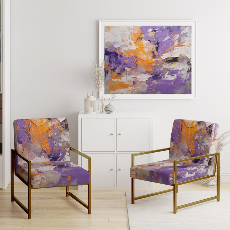 Fauteuil Evolving, Doré