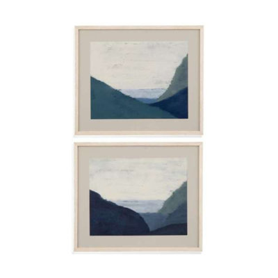 «Mute Coast II», reproduction encadrée