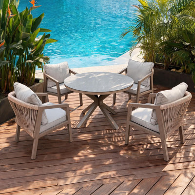 Patio Dining Set Table,