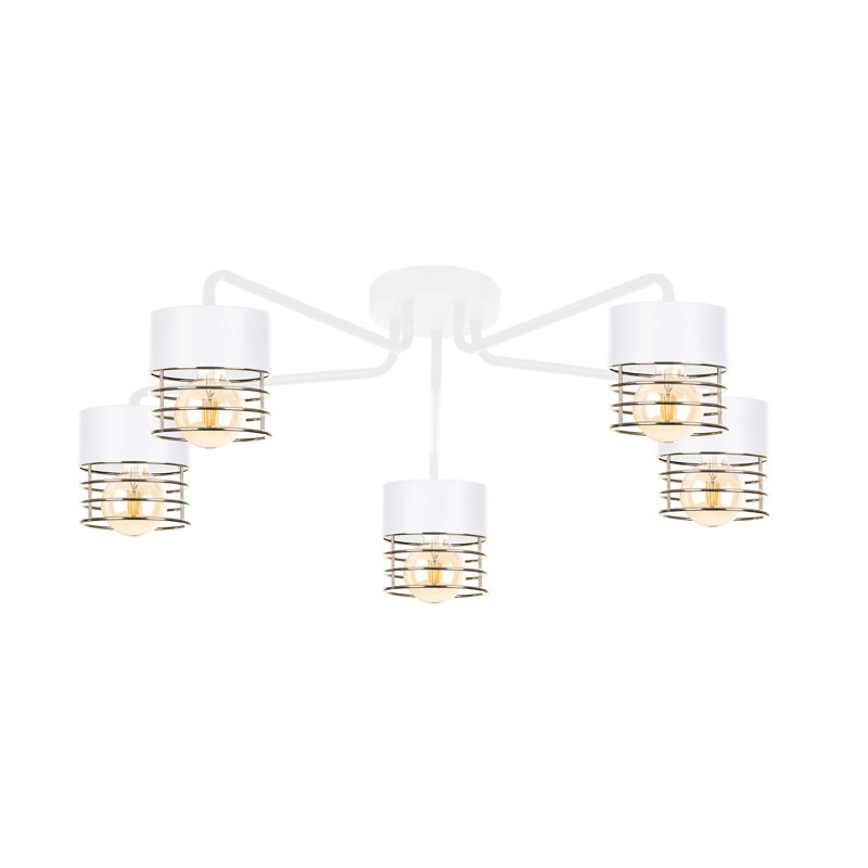Burçak Flush Mount, White