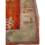 5'X8' Floral Area Rug in Rust