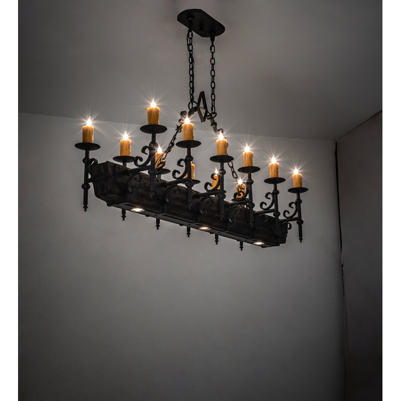 Rustic Lodge 12 - Light Pendant
