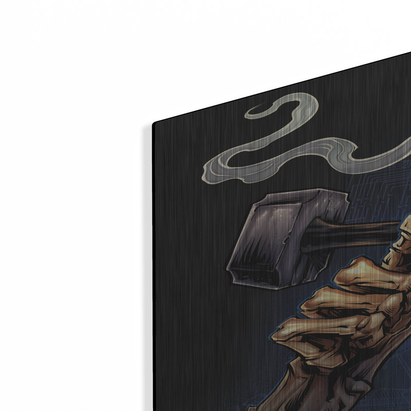 «Sledgehammer Skeleton Licensing» par Flyland Designs, H 36 po x l 24 po
