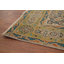 Tapis traditionnel rétro en laine à motif médaillon 6 x 10