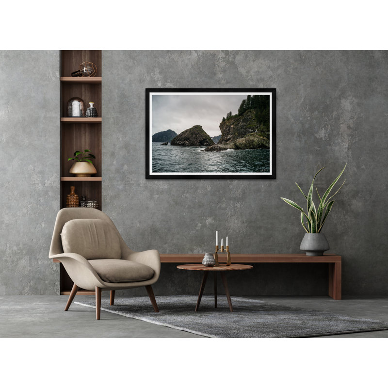 Seward Cliffs Print by Tim Klein