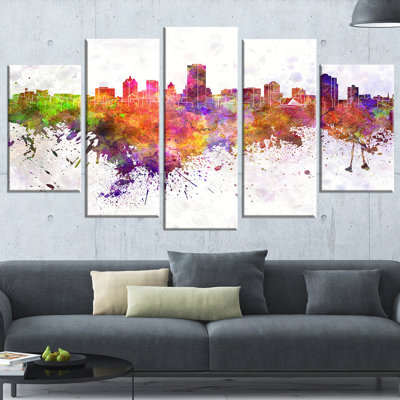 " Milwaukee Skyline " 5 - Pieces