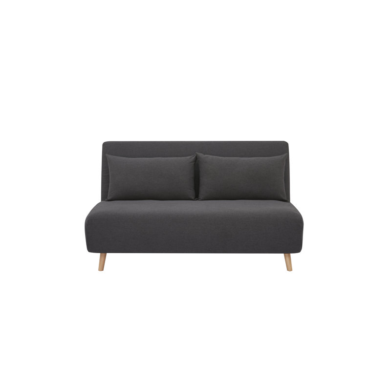 Etelvina 2 Seater Sofa Bed, Dark Grey, 3