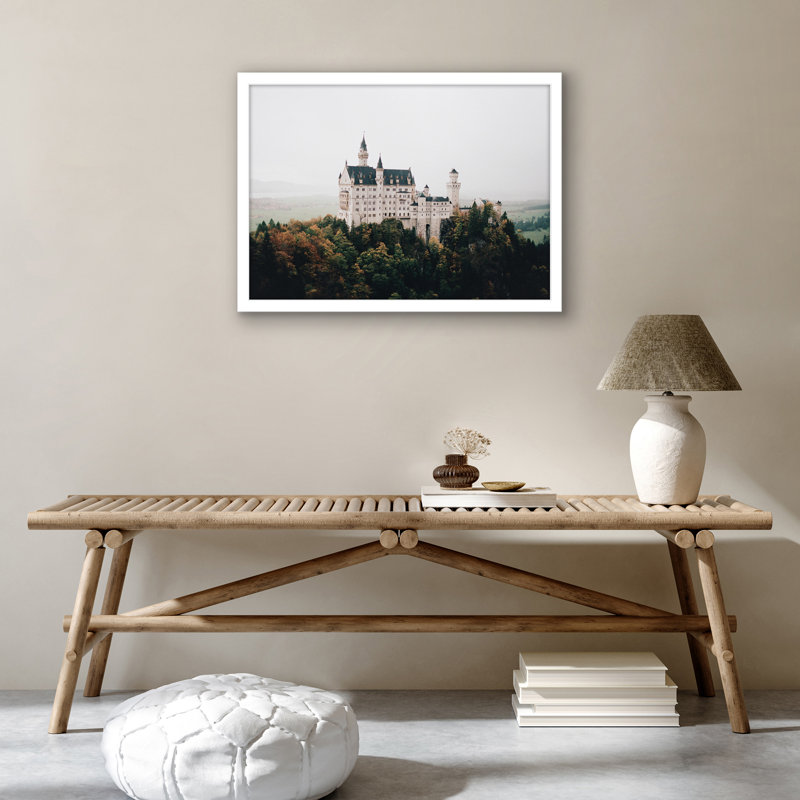 Affiche Bezuchov - Cadre photo en bois avec housse en plexiglas, Blanc, L 20 po x H 28 po
