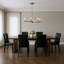 Fullton Dining Room Chandelier With Clear Shade-1097500227-1097500228-1097500250
