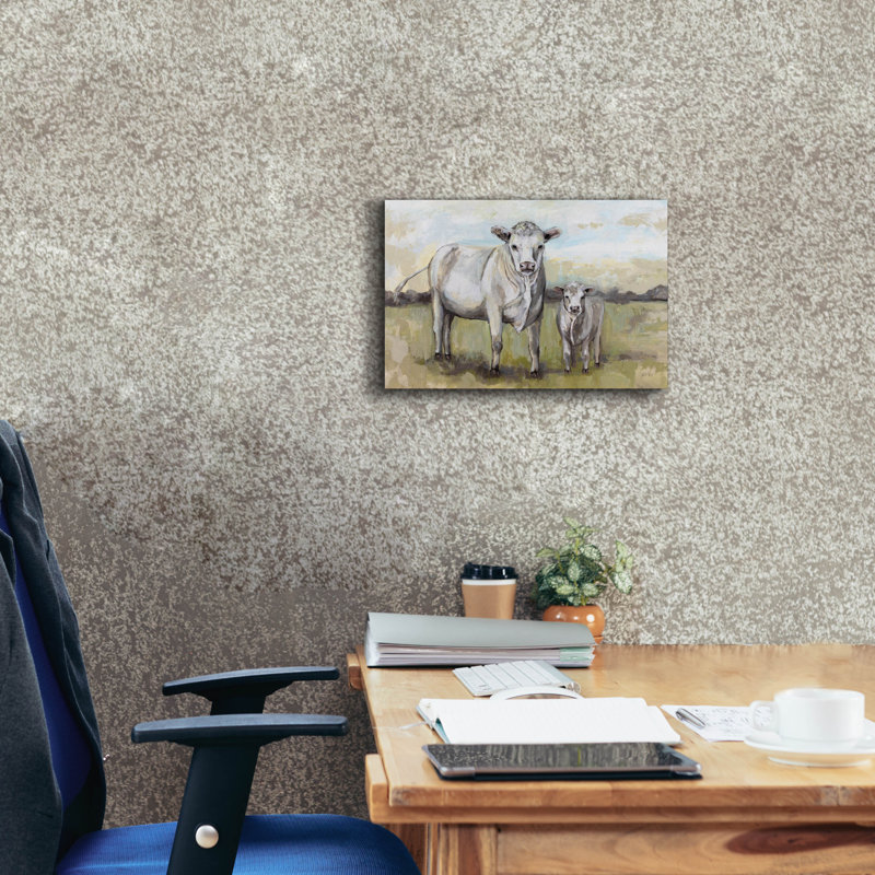 «Idyllic» par Jeanette Vertentes, art mural sur toile, 60 po x 40 po, H 12 po x l 18 po x P 0,75 po