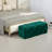 Pransh Velvet Upholstered Storage Bench-1082916194