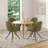 18.5'' H Tufted Velvet Upholstered Dining Chair-508788083
