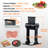 Commercial Meat Tenderizer, 5.8" Feed Port for Beef, Heavy-Duty Stainless Steel Meat Tenderizer Machine, Quick and Easy Manual Operation Kitchen Tool, Turkey, Chicken, Pork, Steak, and Fish