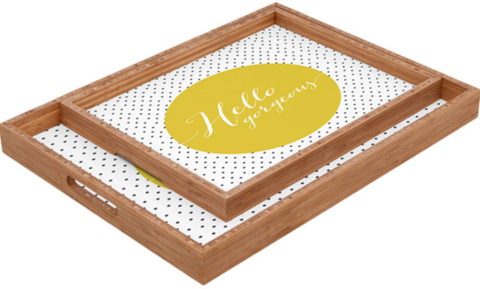 Plateau pour repose-pieds hello gorgeous