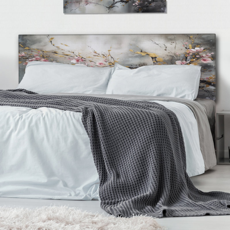 Tête de lit tapissier Karmo, Grand