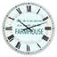 Farmhouse Florals XV - Horloge murale Farmhouse-50581876-50581877