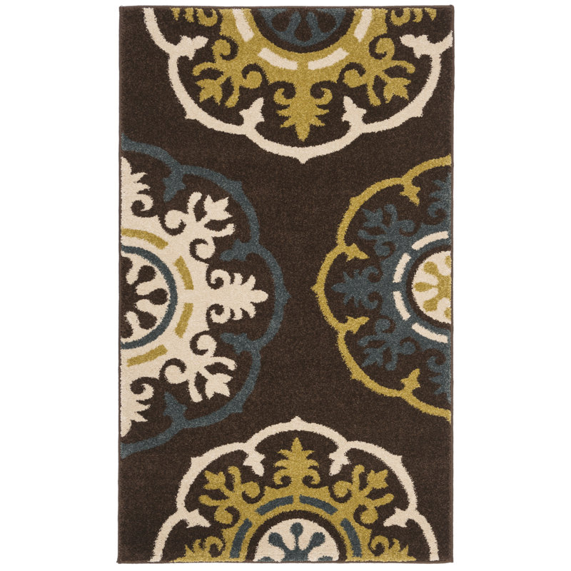 Tapis géométrique Newbury Performance, Rectangle 3 pi x 5 pi