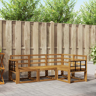 187.5cm Wide Patio Sectional Set