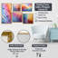Rainbow Hue Harmony - Ensemble de 5 décorations murales arc-en-ciel-1465139461