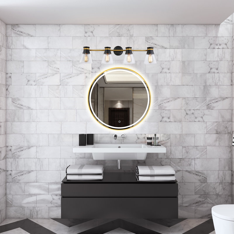 Éclairage pour meuble-lavabo à 4 lumières Kanata