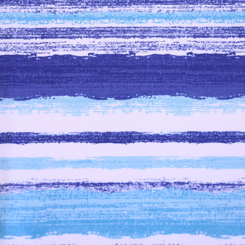 Nikolas Tablecloth, 152cm W x 305cm L, Blue/White