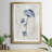 " Indigo Botanical I " by J Paul-102268485-102268482