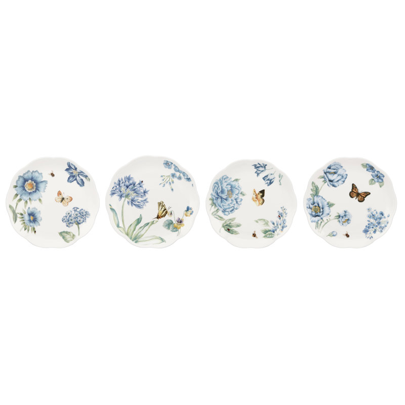 Lenox Butterfly Meadow Dessert Plate Set