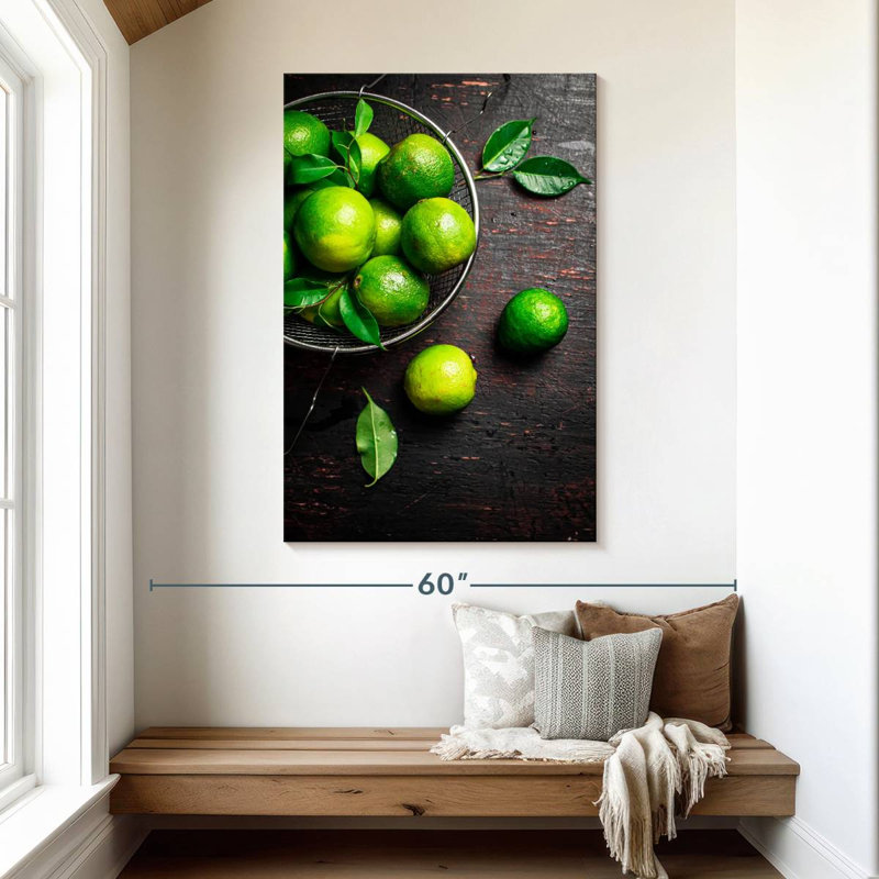 Yarlin bol de limes, H 48 po x l 32 po