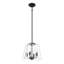 Luminaire suspendu quatre lumières bougie avec verre transparent Soiree-685408229