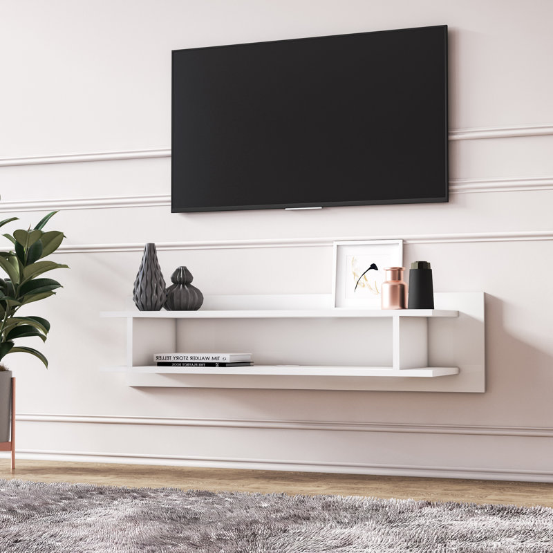 Keteri TV Stand for TVs up to 75", White
