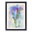 Purple Tulip in Abstract - Framed Print-55765454-55765456