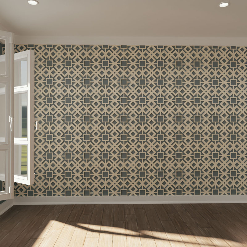 Panneau mural 3D 7,375 "x 7,375", Bouleau, H 11,375 po x l 11,375 po