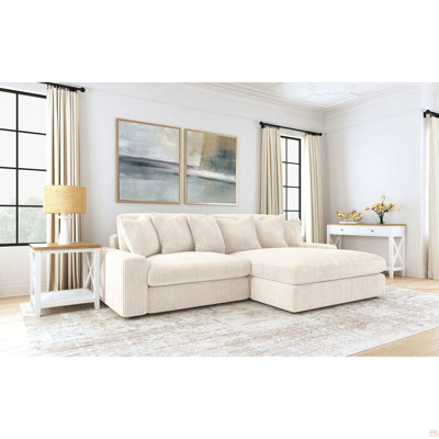 Canapé modulaire réversible Upton Sand