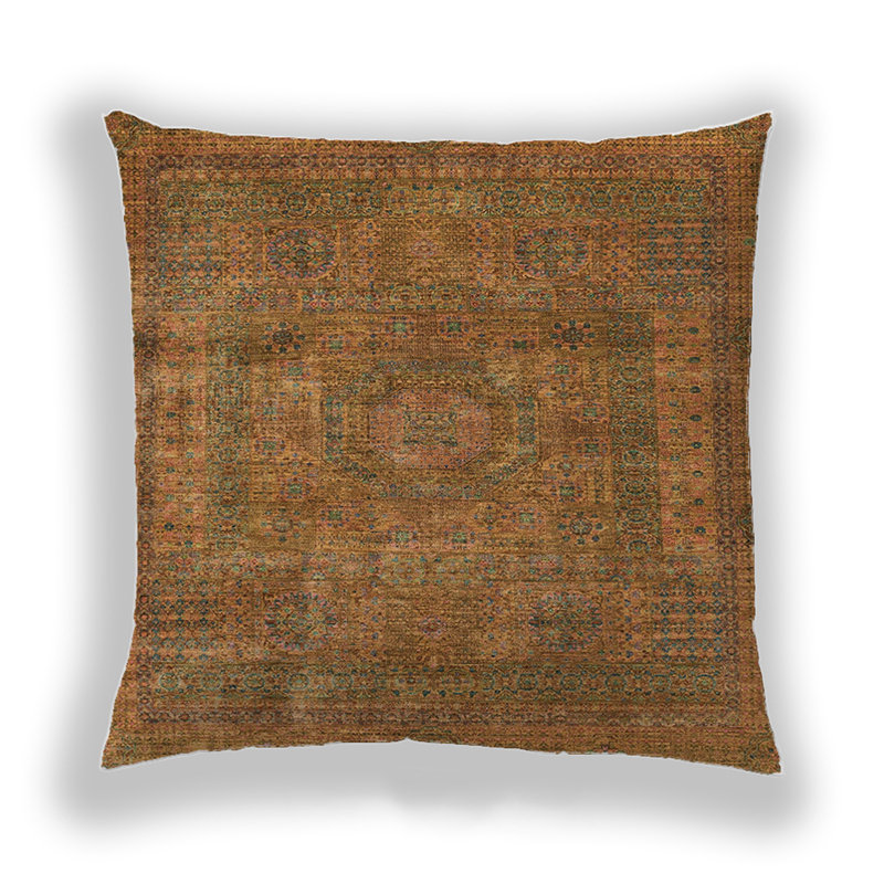 Coussin Abstract 1639, Microsuède