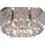 4-Light 35cm Crystal Flush Mount Ceiling Light