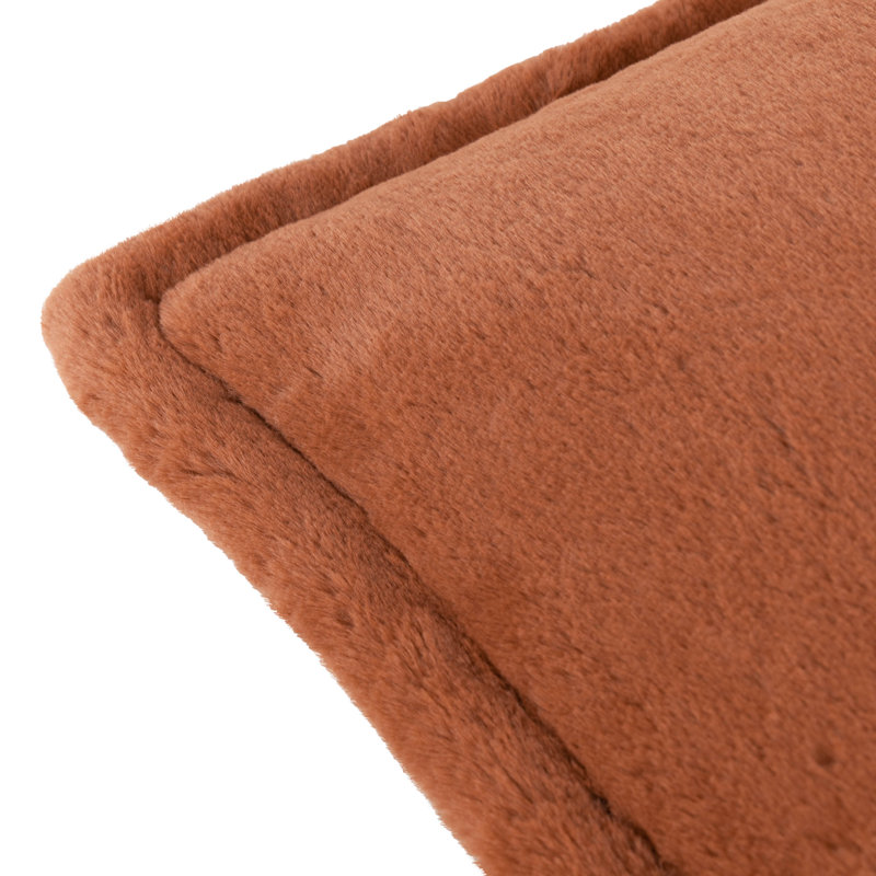 Kallu Square Cushion, Rust, 55cm H x 55cm W