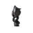 Roland Black Marble Abstract Sculpture