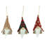 Ornements de Noël gnomes en bois