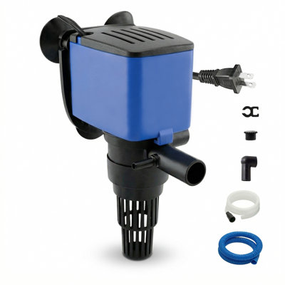 AquaDream 475 GPH 3-in-1 Submersible Powerhead & Filter Pump, 25W