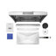 Hotte sous le meuble 30 po Hausleane Hotte de cuisine à 6 vitesses avec panneau tactile Chef Series PS38-126048473