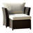 Wicker 4 - Person Patio Conversation Set with Cushions-493606947