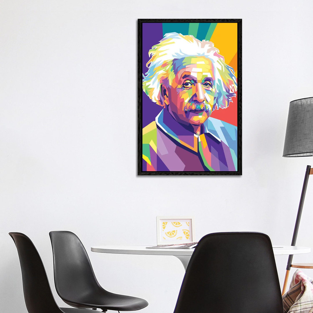 Leinwandbild Albert Einstein von Dayat Banggai