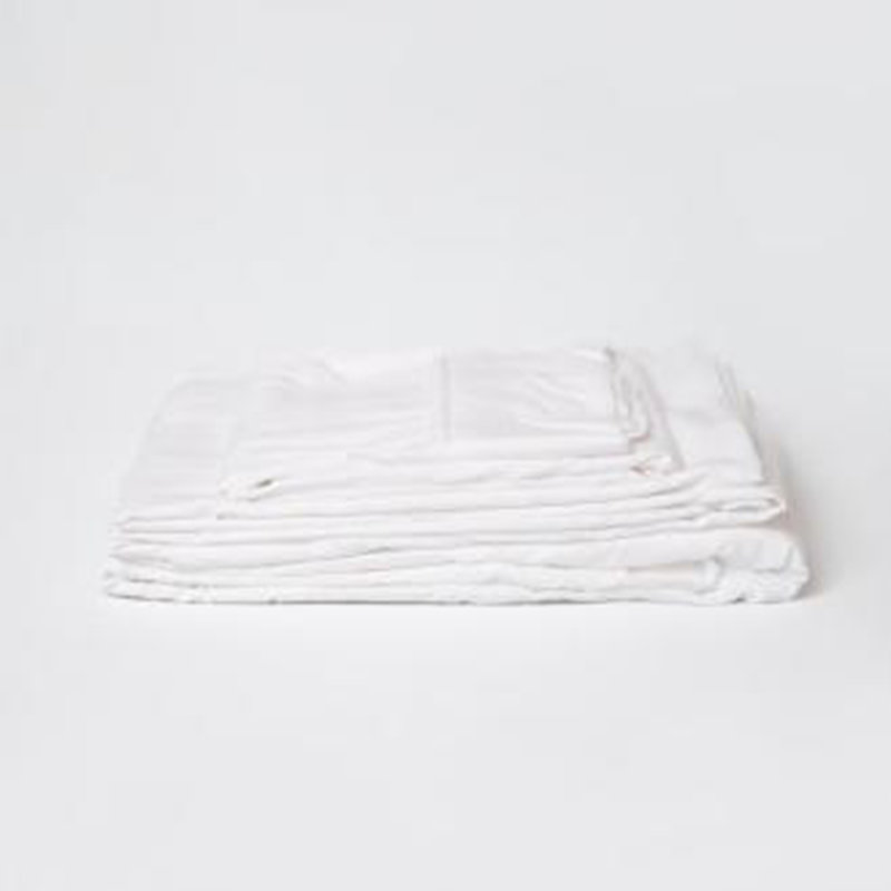 Ensemble de draps 5 pièces en rayonne de bambou doux et doux pour la peau, Ensemble de draps pour grand lit avec 2 taies d'or
